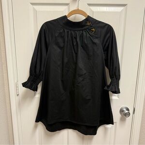 Tuckernuck Black Blouse